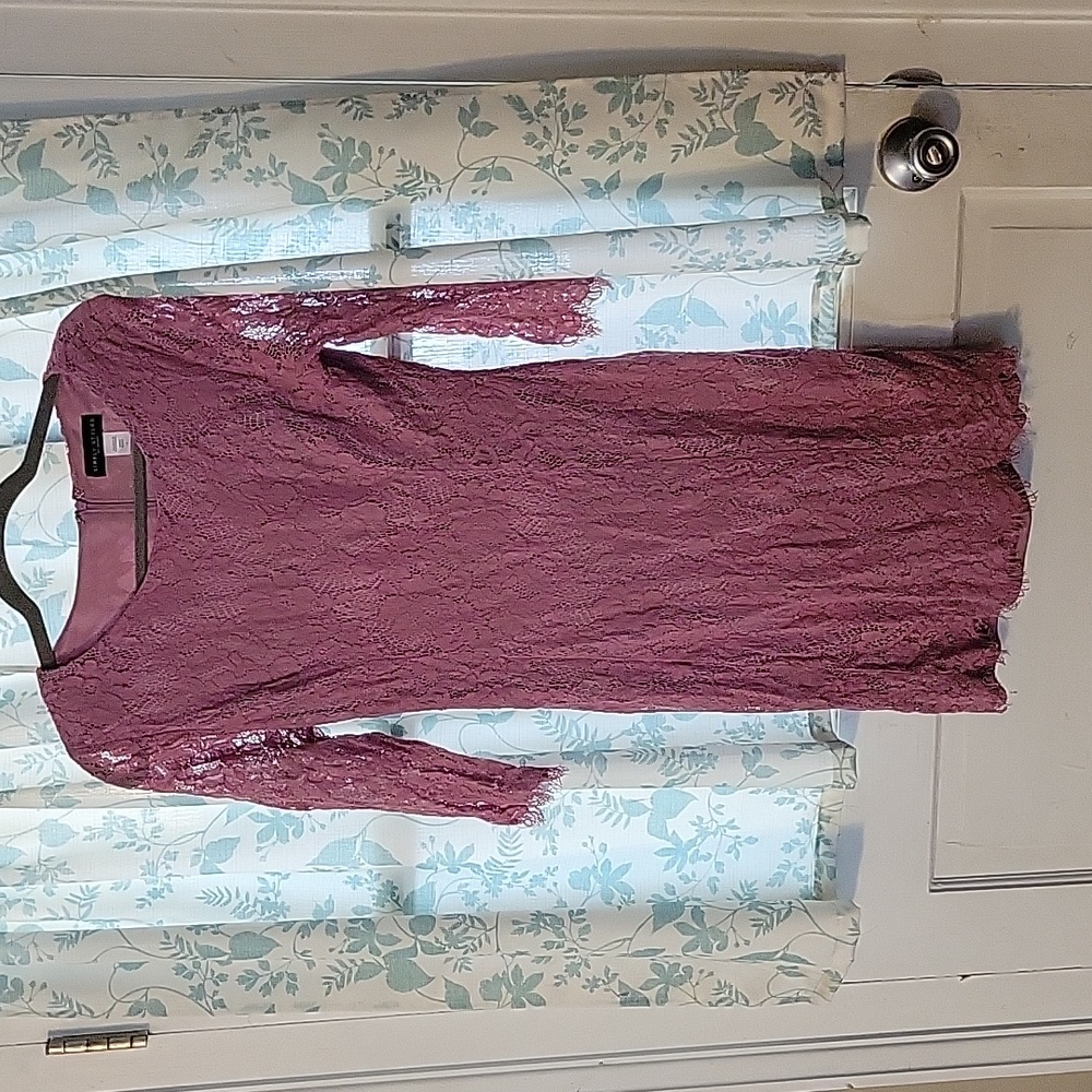 Pink bodycon mini dress